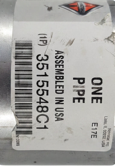 3515548C1 Genuine International Exhaust Pipe