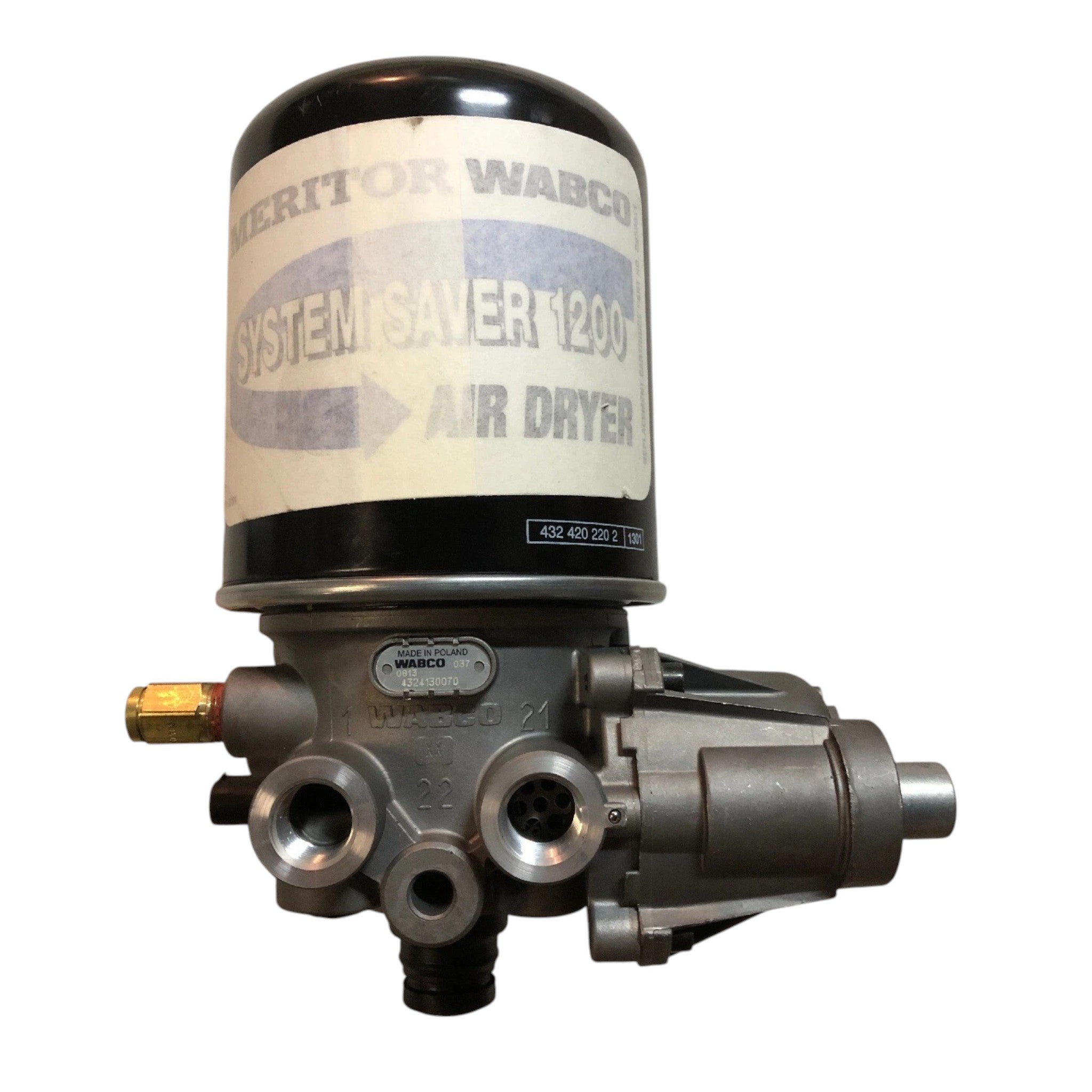4324130070 Genuine Wabco Air Dryer Kit - SS1200U/Standard/12V