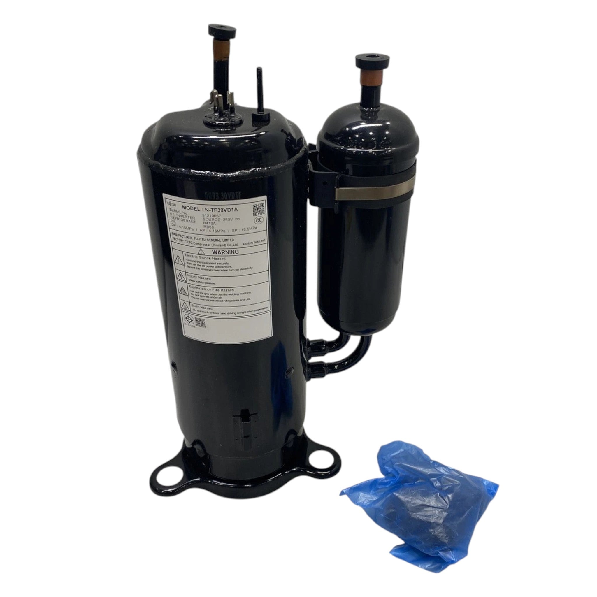 N-TF30VD1A Fujitsu Compressor Assembly 280V