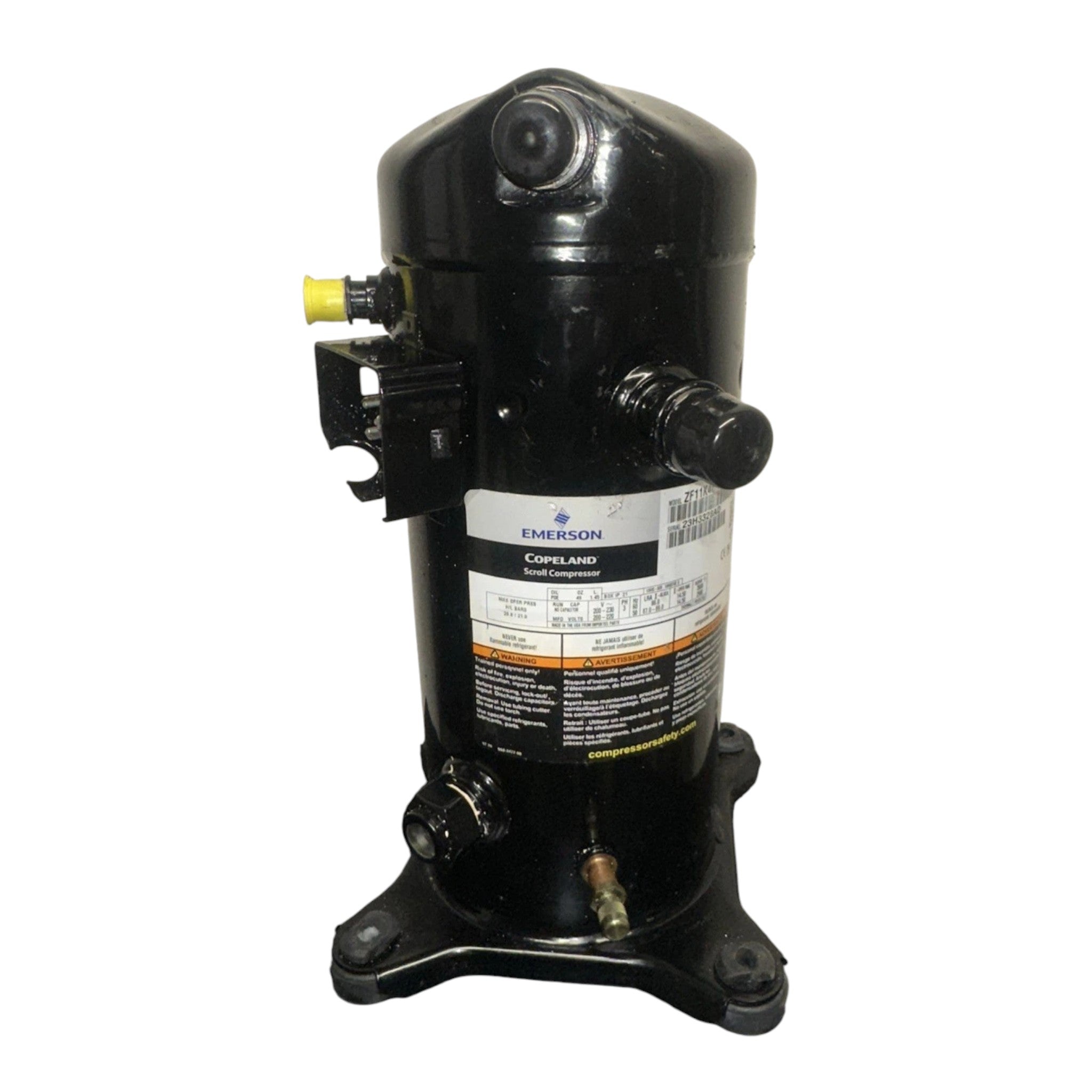ZF11K4E-TF5-961 Genuine Copeland Scroll Compressor