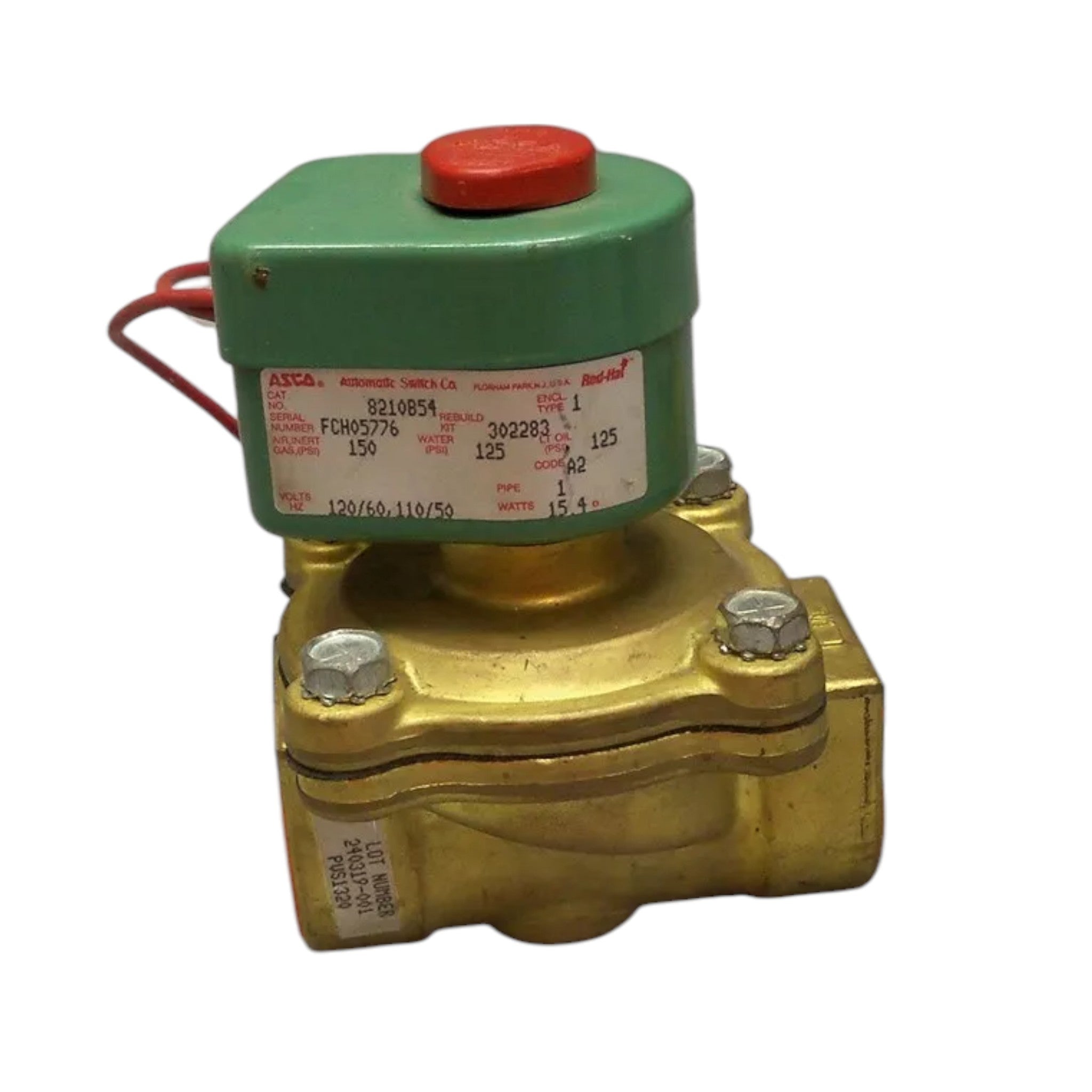 8210B54 ASCO Solenoid Valve