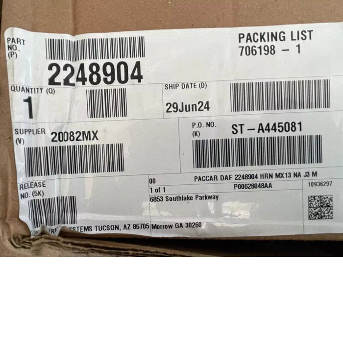 2248904 Genuine Paccar Engine Wiring Harness