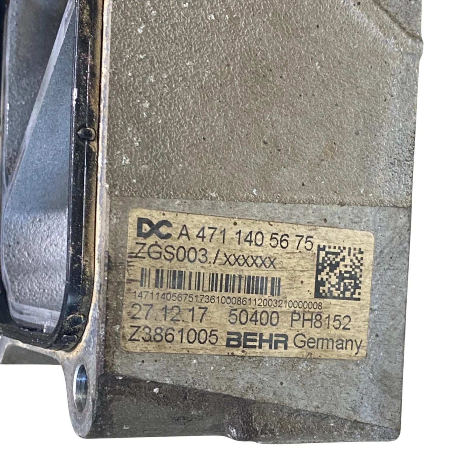 A4711405675 Genuine Detroit Diesel EGR Exhaust Gas Recirculation Cooler