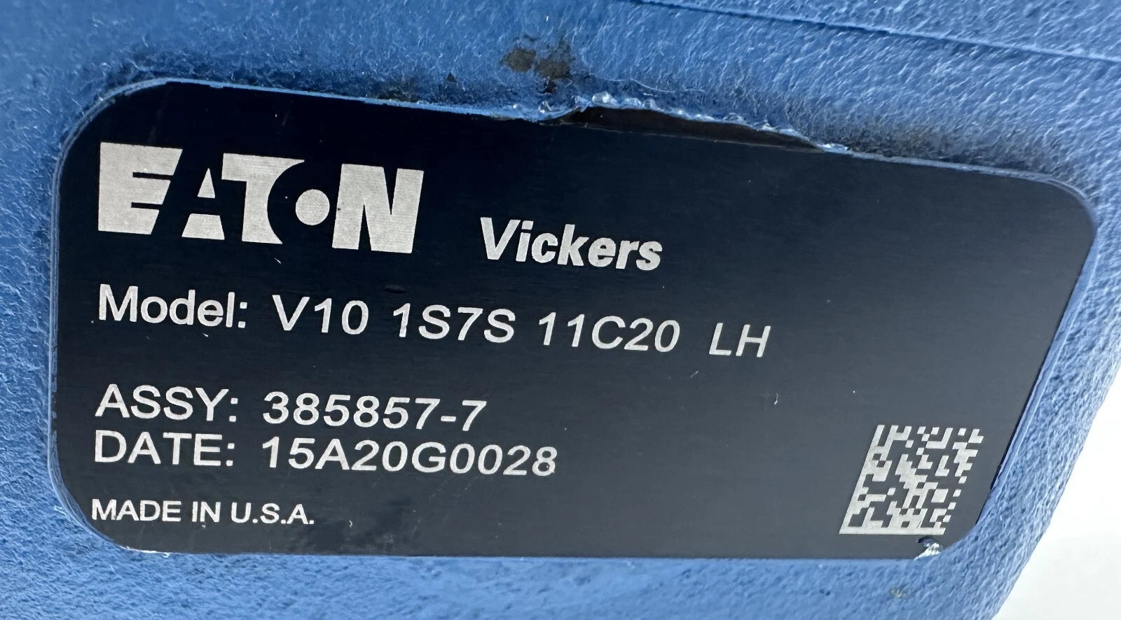 385857-7 Genuine Eaton Vane Pump V10 Series