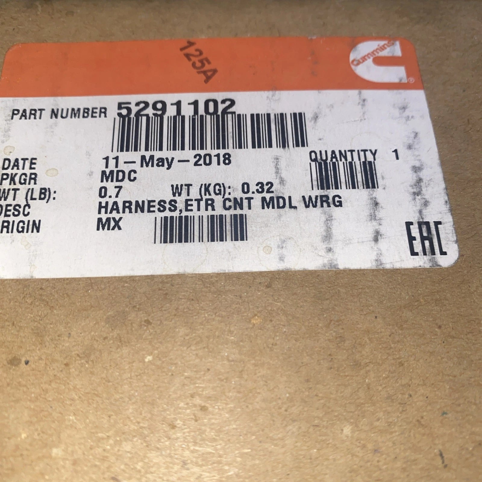 5291102 Genuine Cummins Engine Wiring Harness