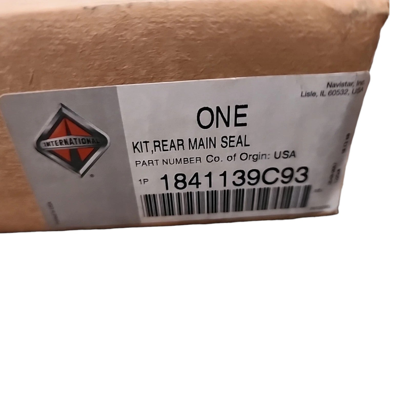 1841139C93 Genuine International Rear Main Seal Kit