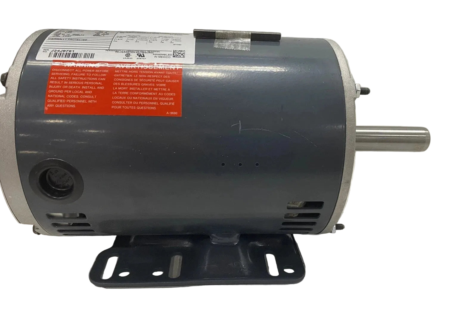 HD58FE654 Genuine Leeson Blower Motor 208-230/460V