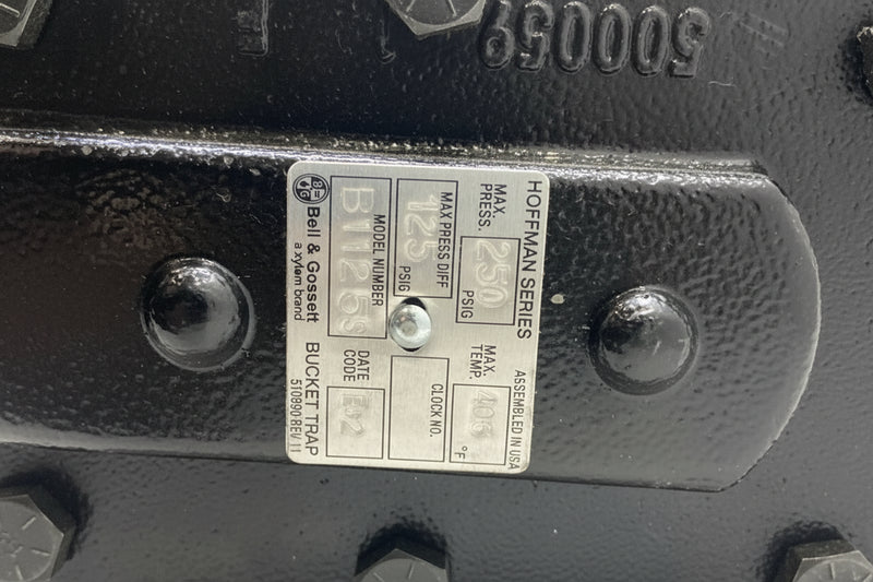 B1125S-2 Hoffman Inverted Bucket Steam Trap