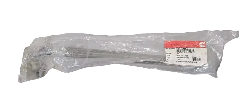 3328643 Genuine Cummins Turbo Oil Drain Flex Hose