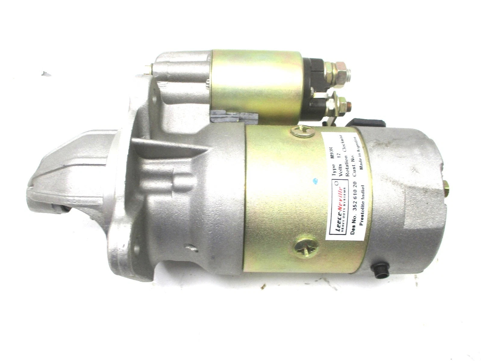 New Leece-Neville Planetary Gear Reduction Starter M93R 12V CW