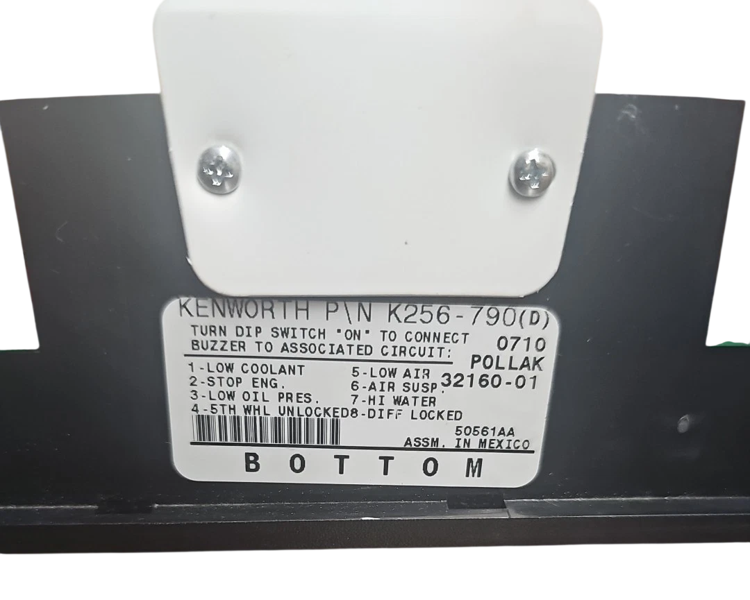 K256-790 Genuine Paccar Warning Indicator Light Module