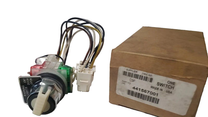 441567001 Genuine International 3-Position Door Control Switch