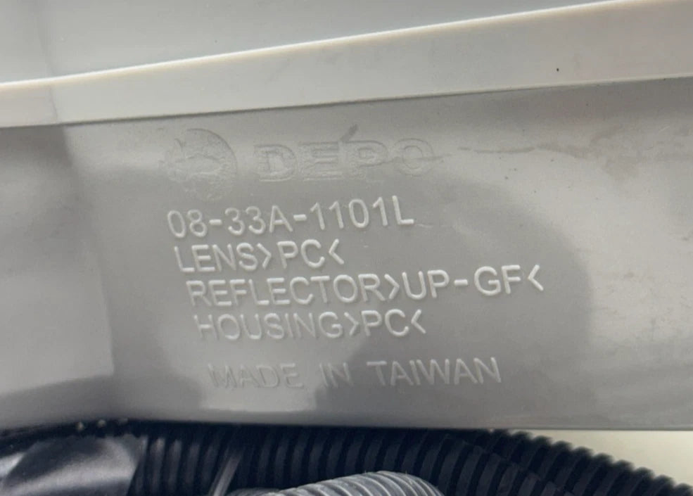 0833A1101L Genuine International Left Side Headlamp