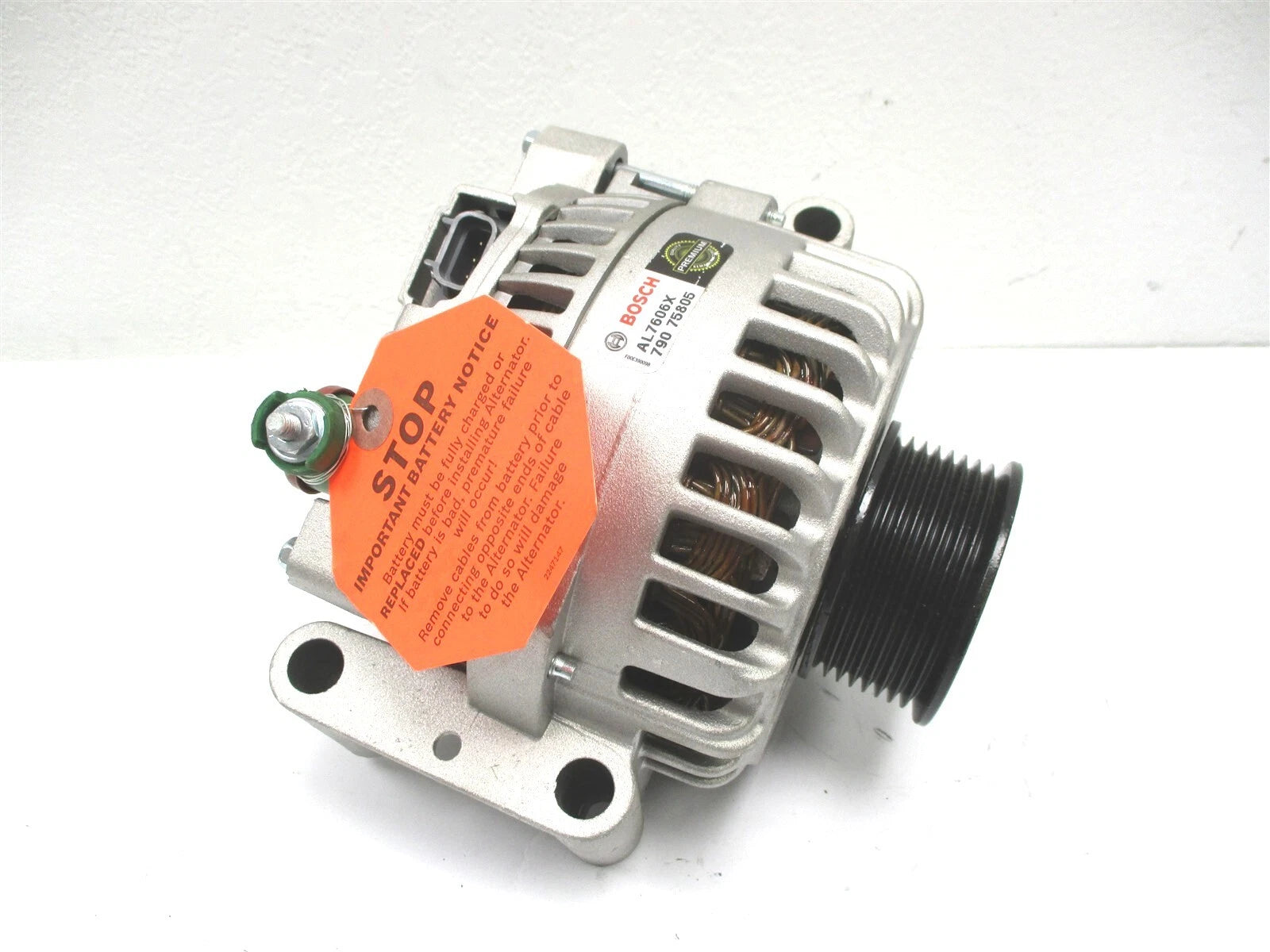 Reman Bosch Alternator 12V 135A CW Rotation