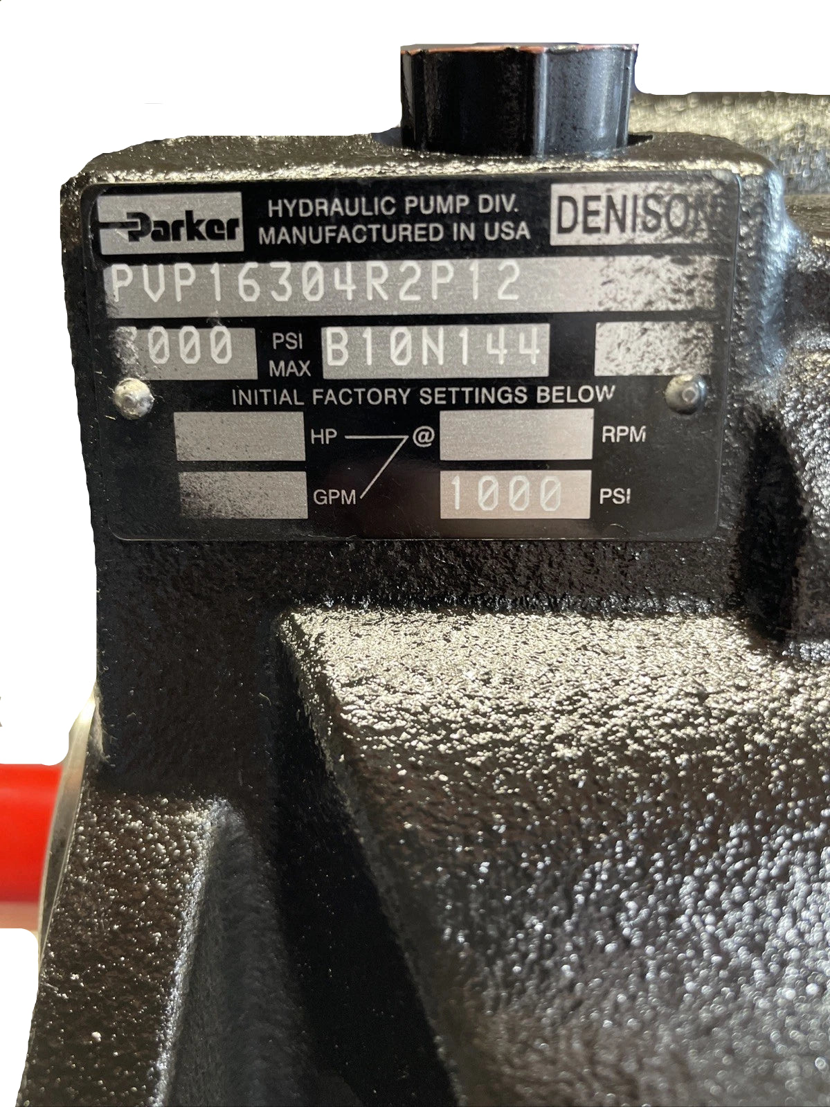 PVP16304R2P12 Parker Denison Hydraulic Piston Pump