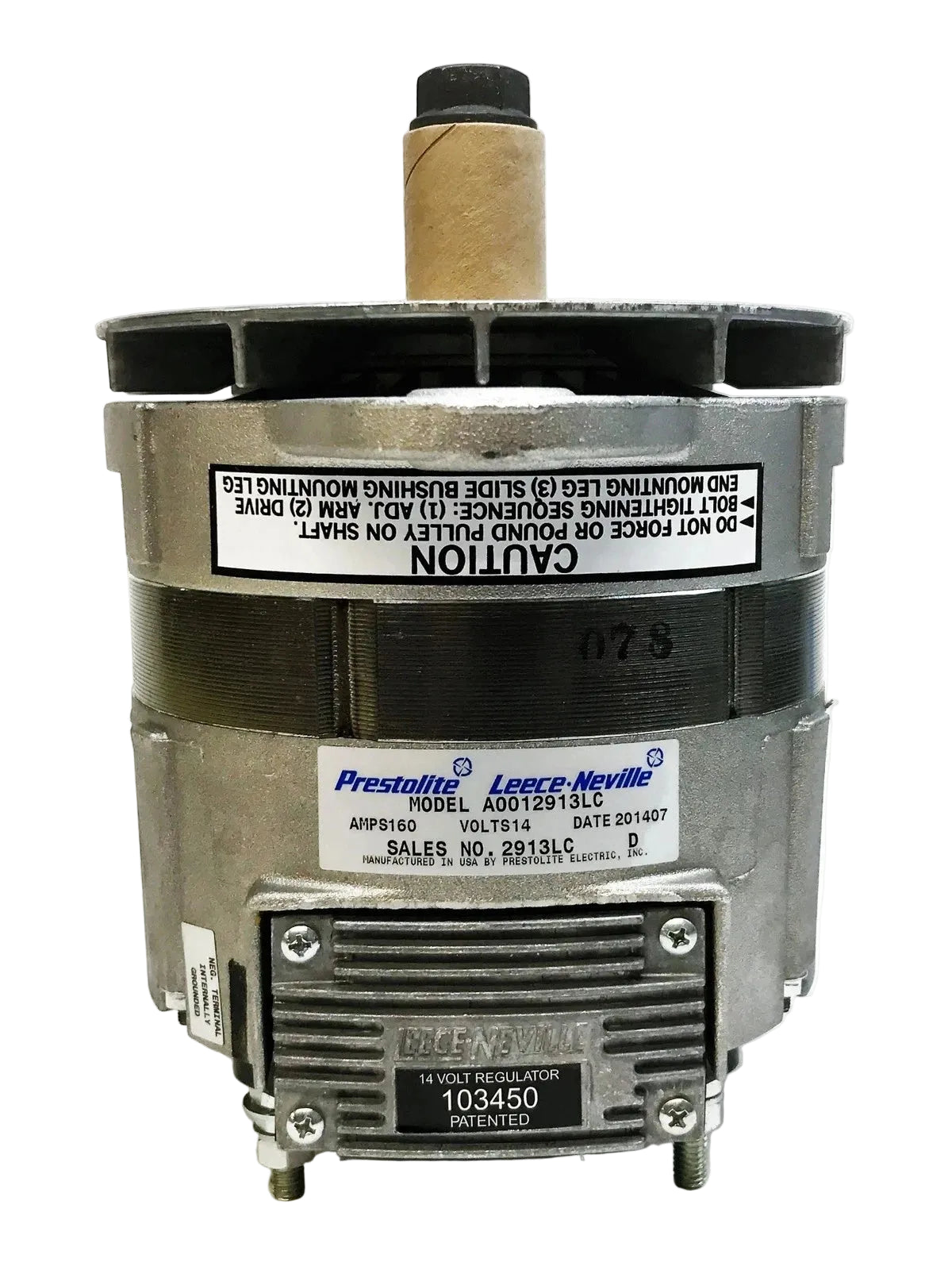 2913LC NOS Leece-Neville / Prestolite 14V Alternator