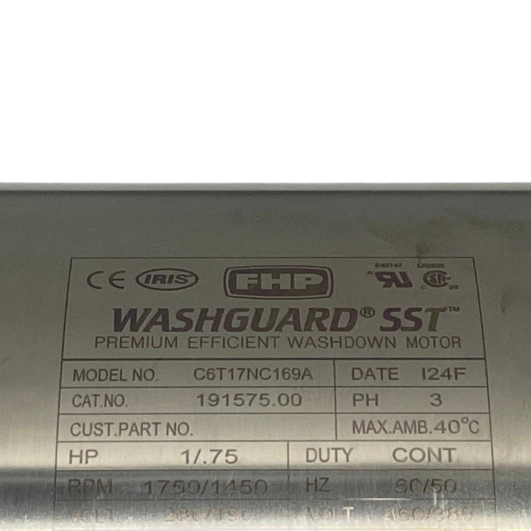 191575.00 Leeson Washguard Stainless Steel