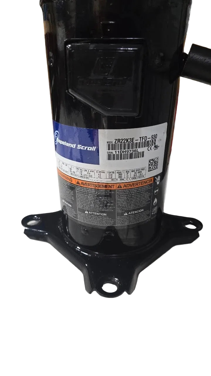 ZR22K3ETFD930 Genuine Copeland Scroll Compressor