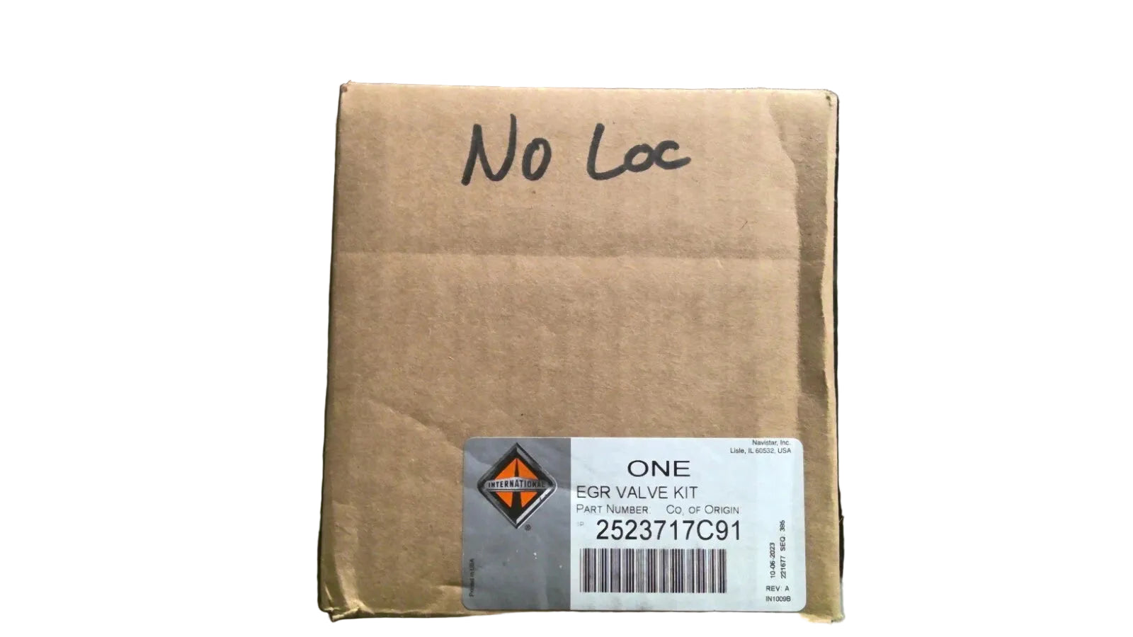 2523717C91 Genuine International Exhaust Recirculation Valve Kit