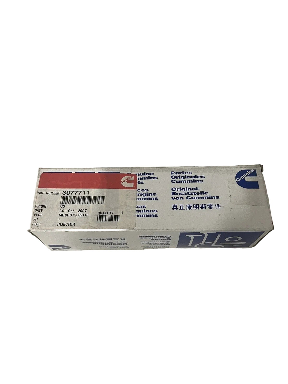 3077711 Genuine Cummins Fuel Injector
