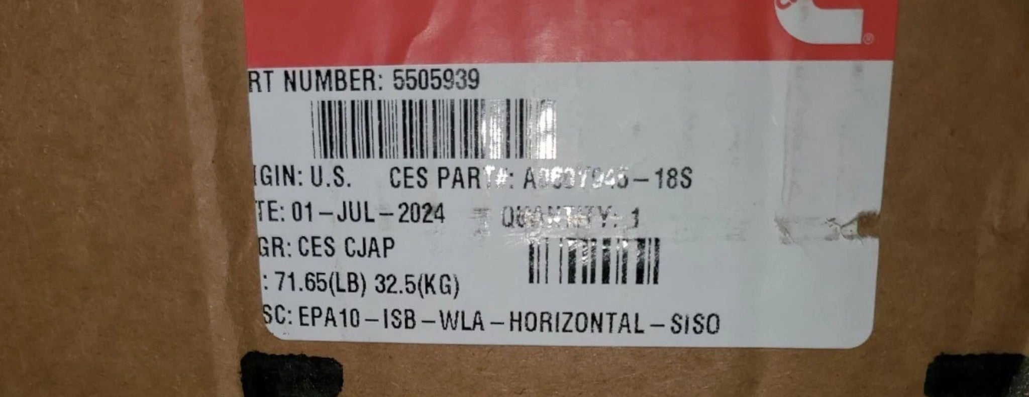2880402 Genuine Cummins Aftertreatment Device