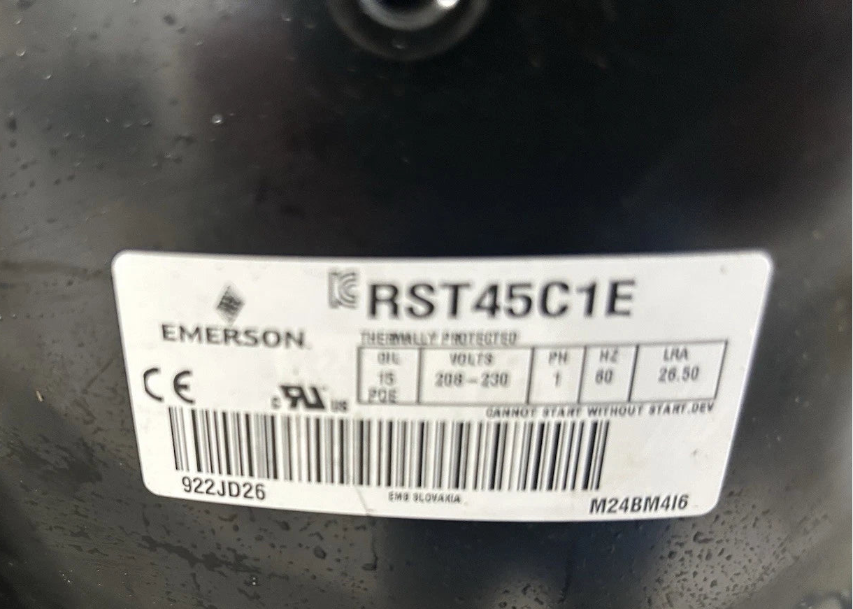RST45C1E-IAV-959 Genuine Copeland Hermetic Compressor
