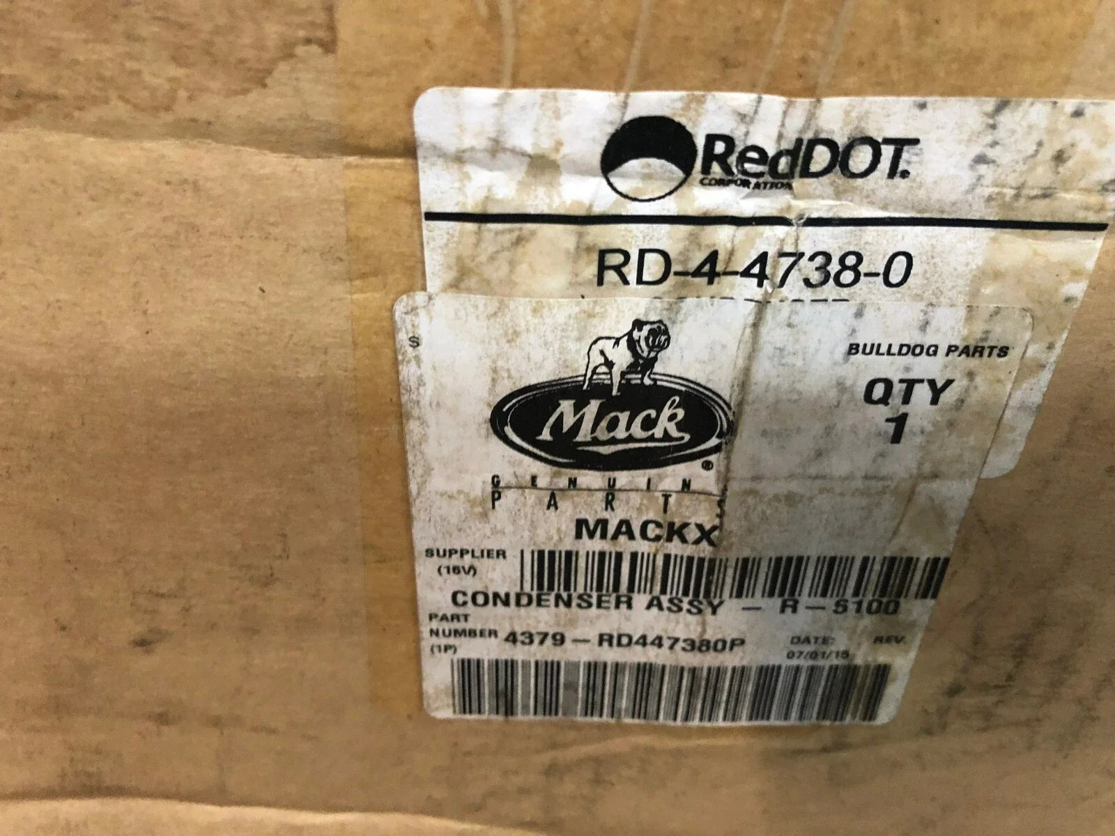 4379-RD447380P Genuine Mack Condenser Assy