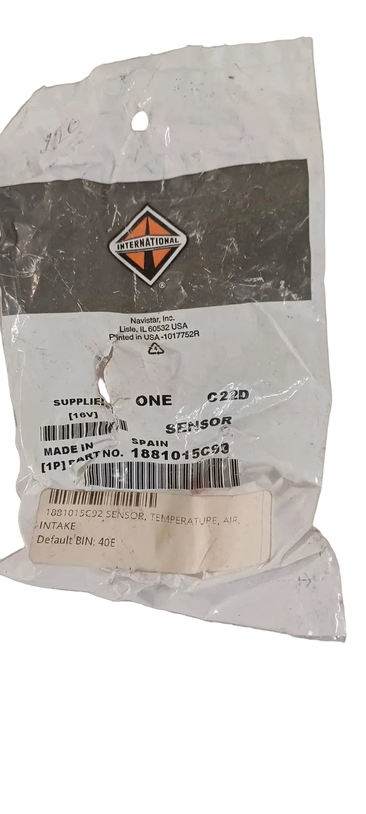 1881015C93 Genuine International Oem - Intake Manifold Air Temp Sensor