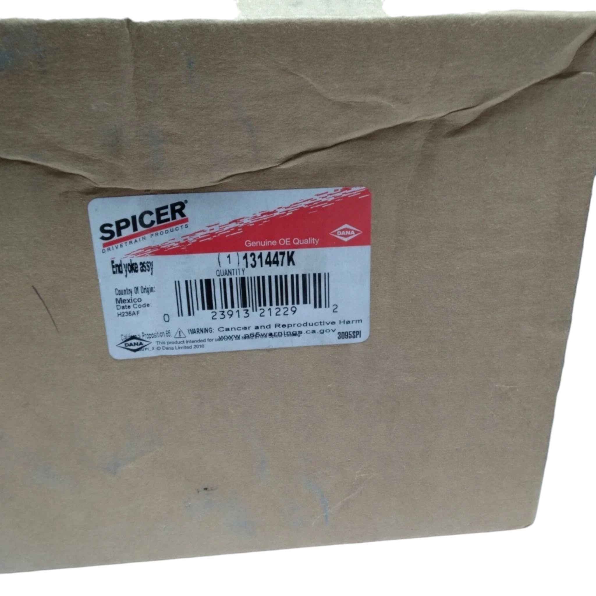 131447K Genuine Dana Spicer Differential End Yoke Assembly