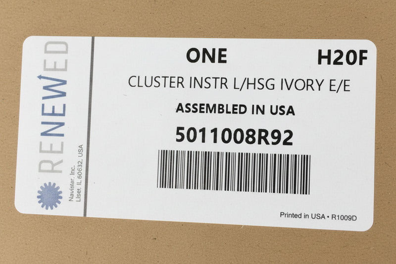5011008R91 International Instrument Cluster L/Housing