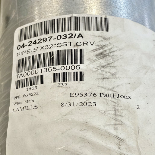 0424297032 Genuine Freightliner Outlet Pipe