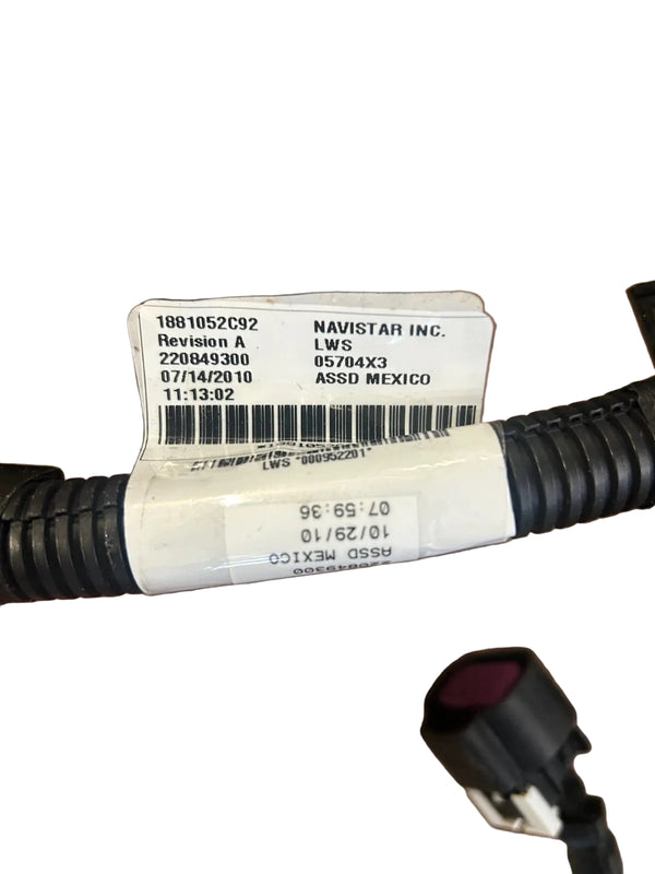 1881052C91 Genuine International Sensor Engine Harness Assembly