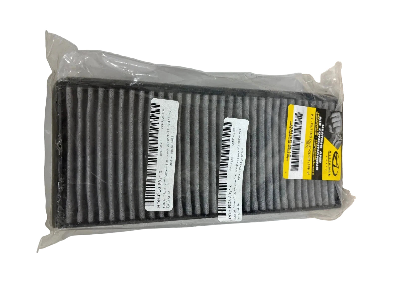 78R5465 Genuine Alliance Cab Air Filters - 2020 Western Star - comes as 1 pack of 2