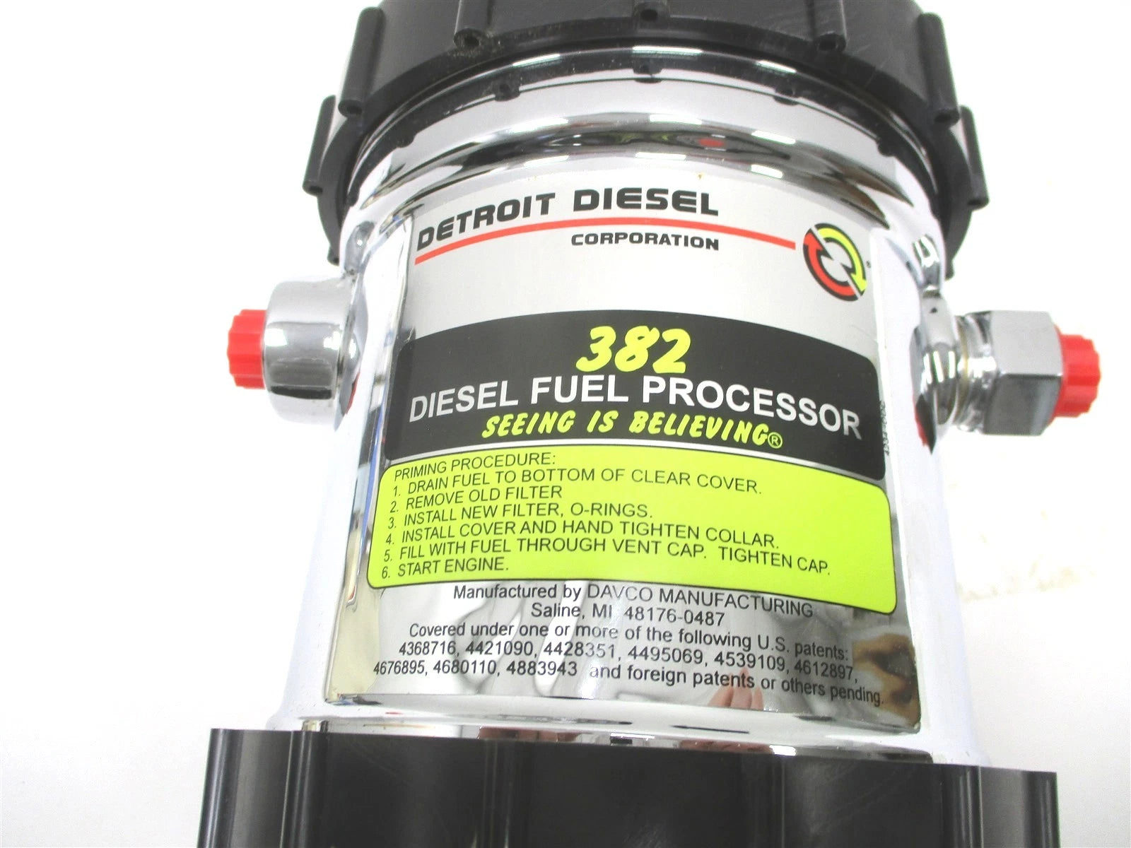DDE 23523138CHR Detroit Diesel Fuel Fiter Davco 382