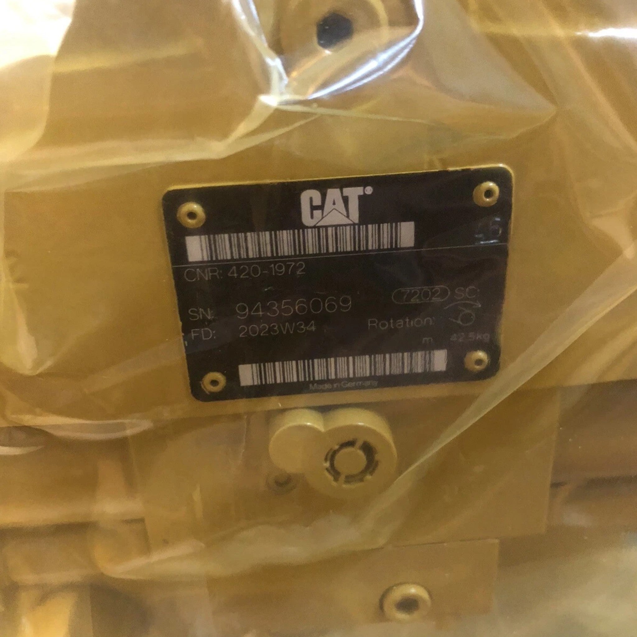 4201972 CAT Pump GP-Piston