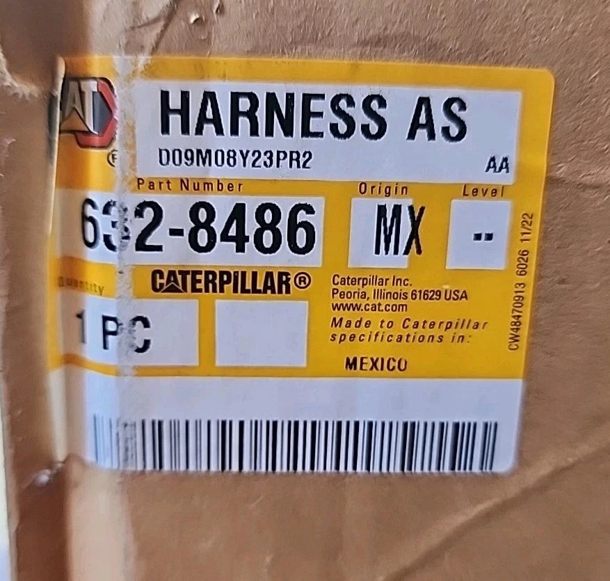 632-8486 Genuine CAT Fender Chassis Wiring Harness