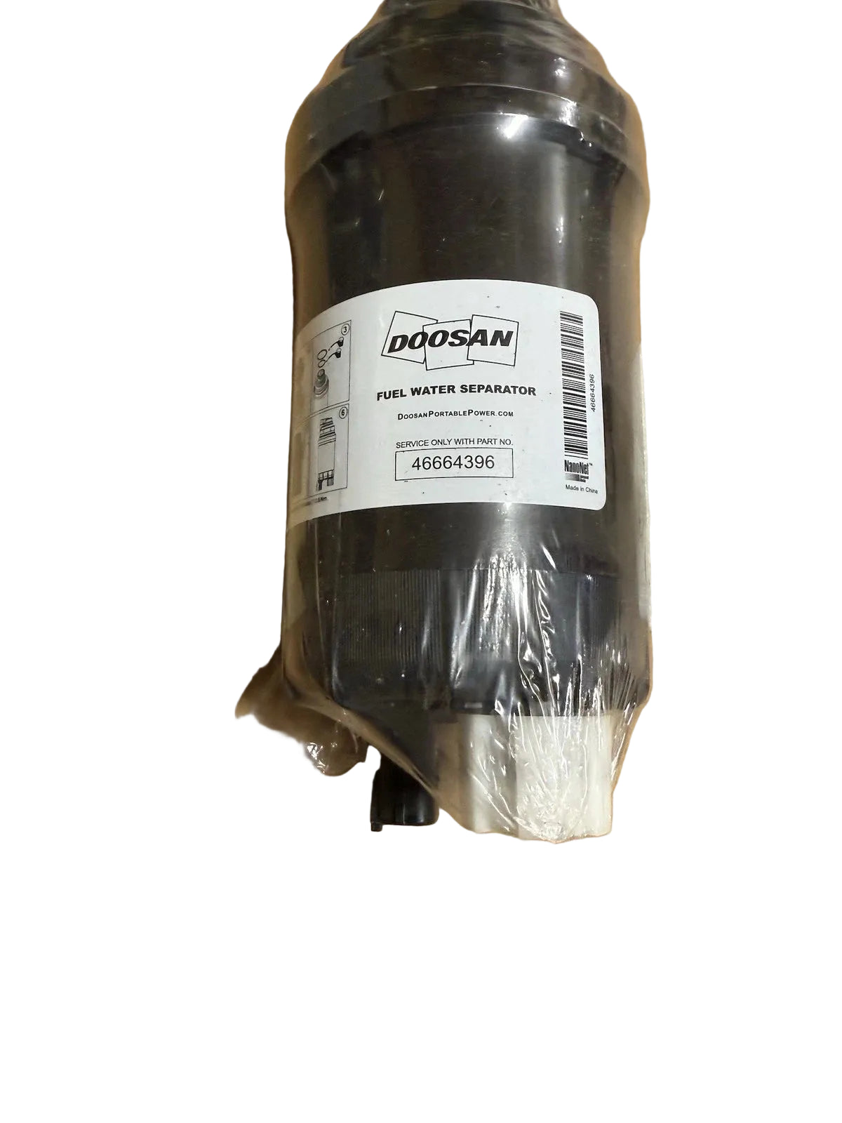 46664396 Genuine Doosan Fuel Water Separator Filter
