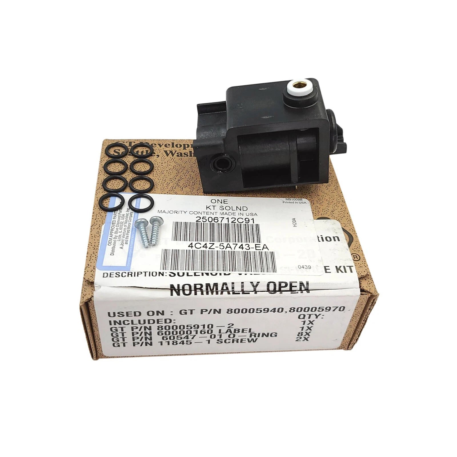 4C4Z-5A743-EA Genuine International Xmsn,kit Air Brk Solenoid