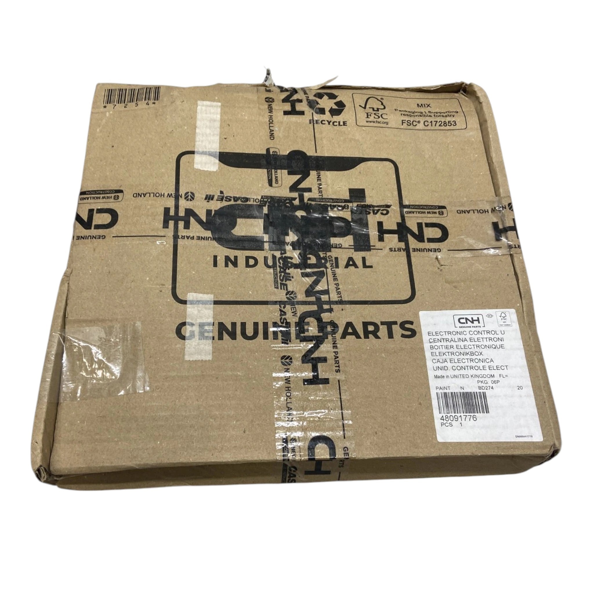 48091776 Genuine CNH Electronic Control Unit