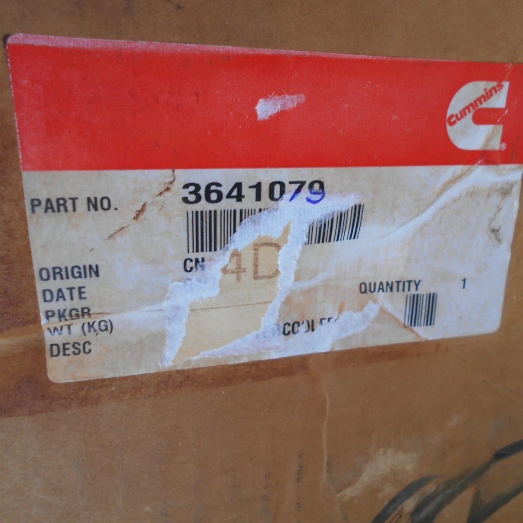 4101032 Genuine Cummins Aftercooler Core