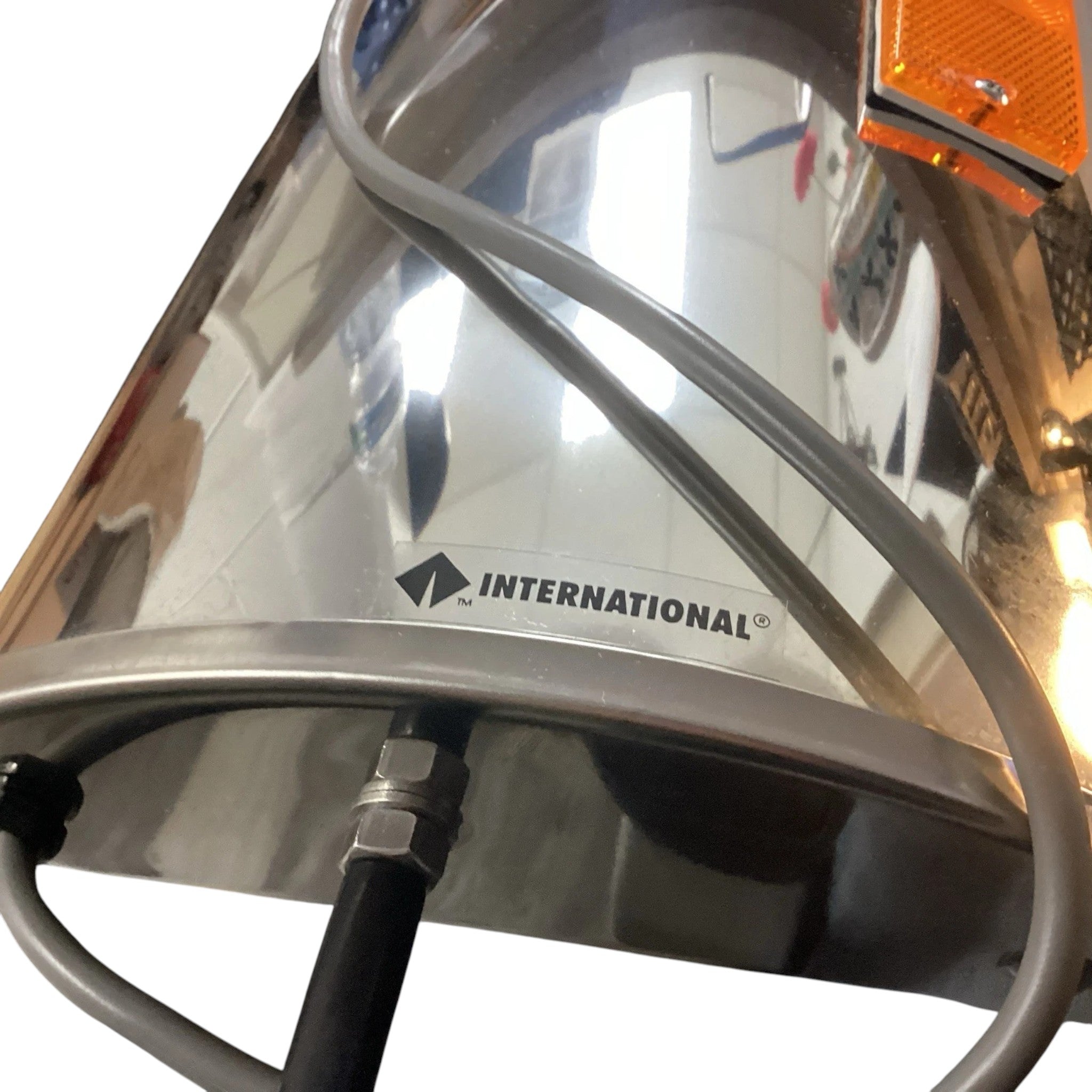 2503925C91 Genuine International Head Mirror Heated Left Hand