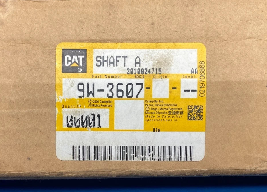 9W-3607 Genuine CAT Planetary Transmission Input Shaft