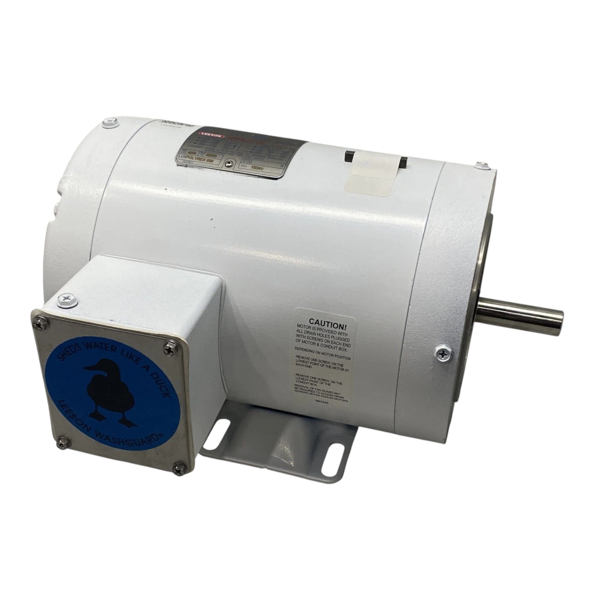 115743.00 Leeson General Purpose Washdown Duty Motor