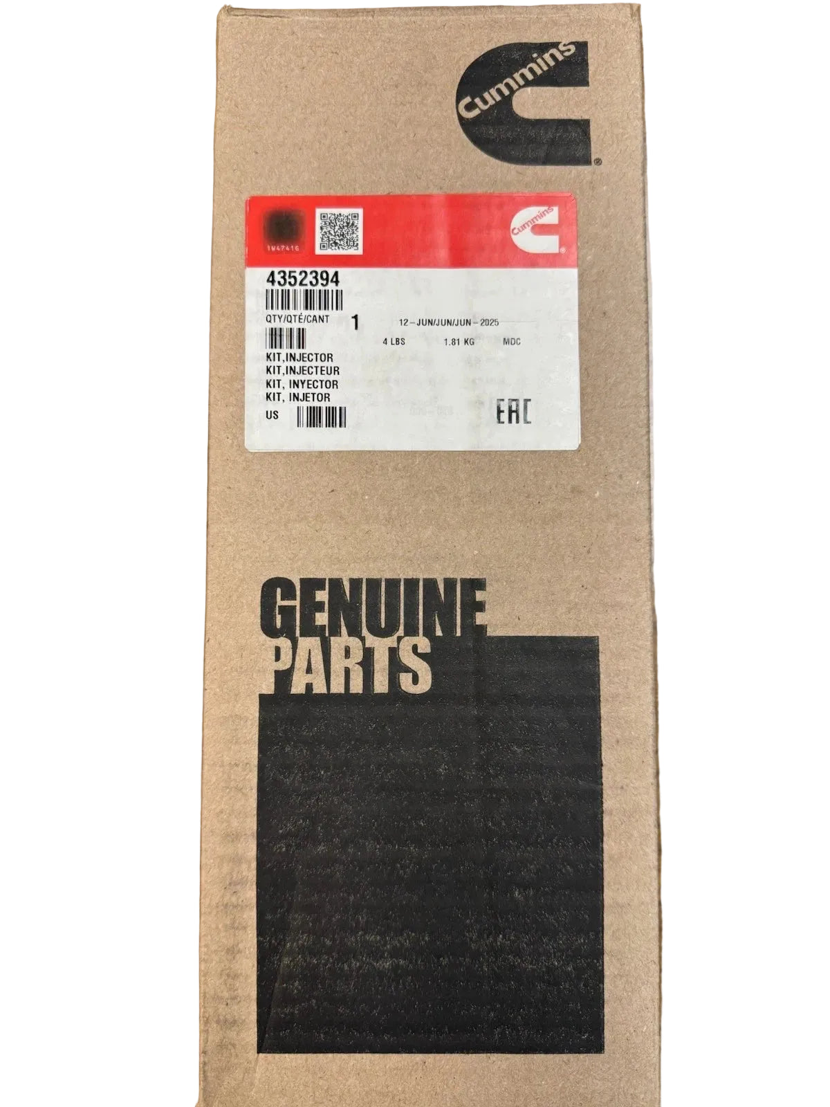 4352394 Genuine Cummins Injector Kit