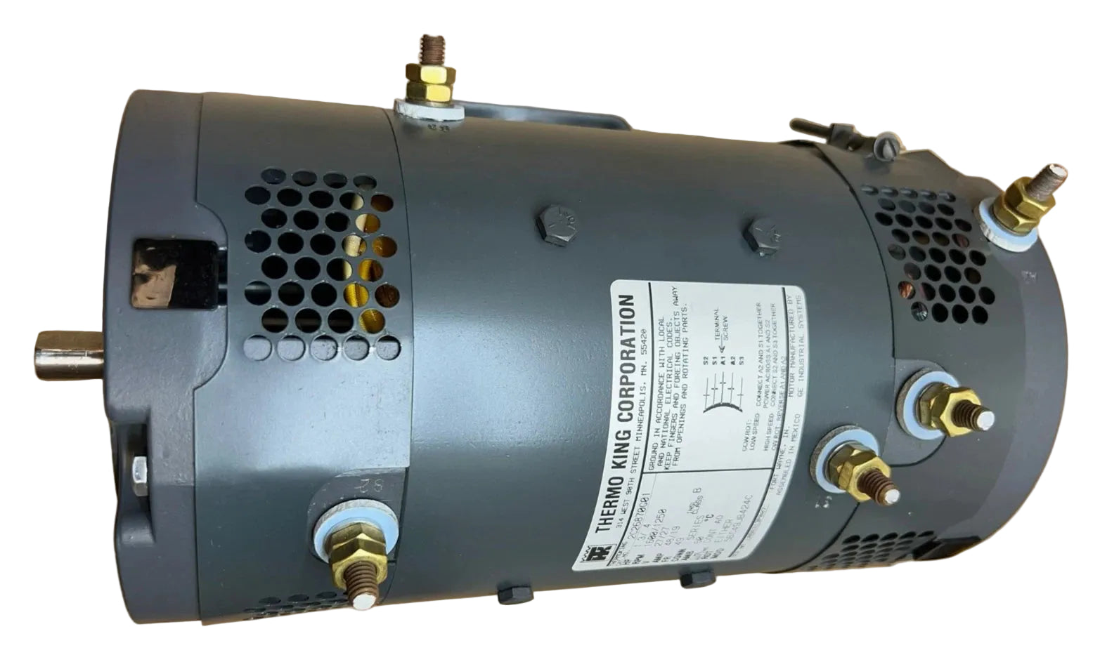 104-461 Genuine Thermo King Dual Shaft Evaporator Motor
