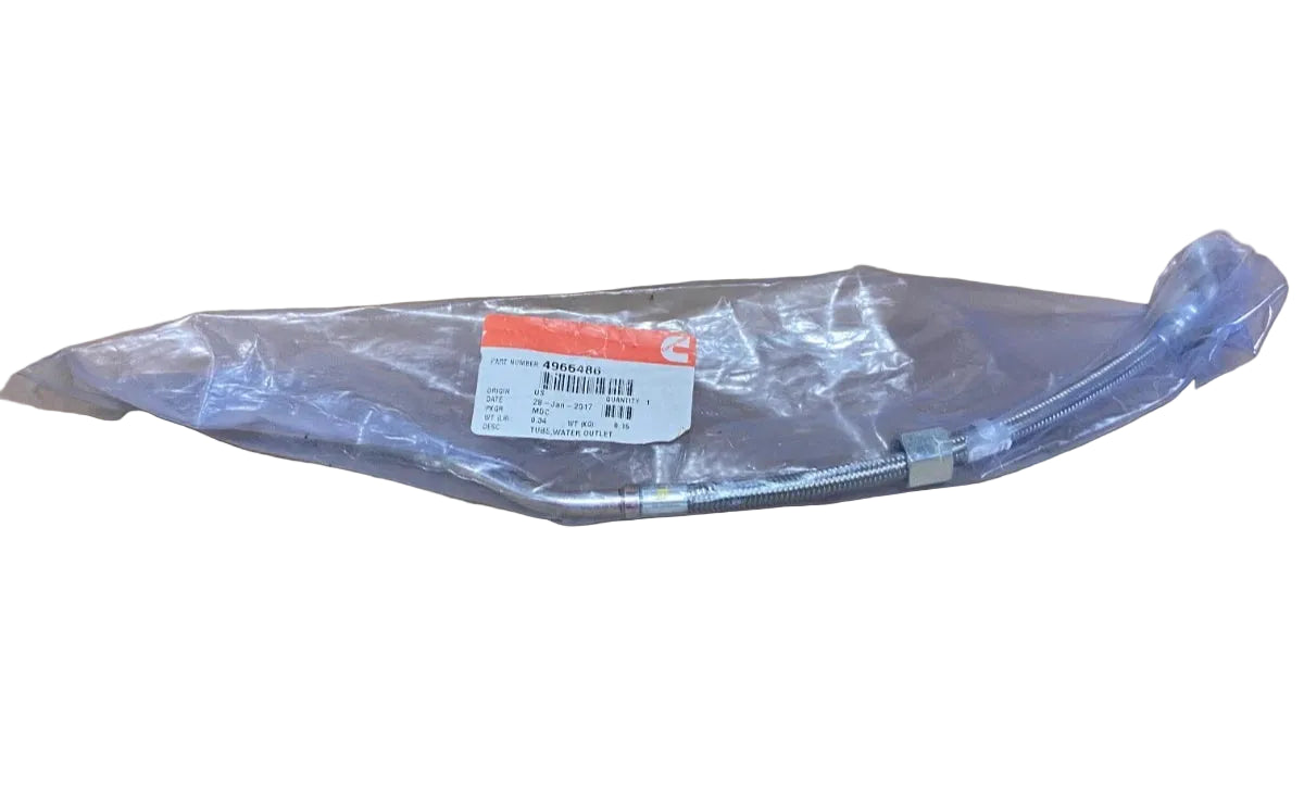 4966486 Genuine Cummins Water Outlet Tube