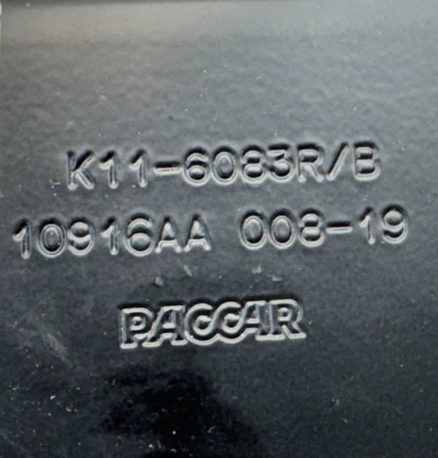 K116083R Genuine Paccar Right Side Bracket-Fuel Tank Strap