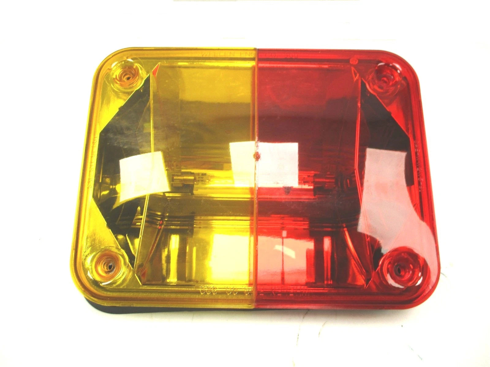 New Whelen 9E Series Strobe Light YELLOW/RED