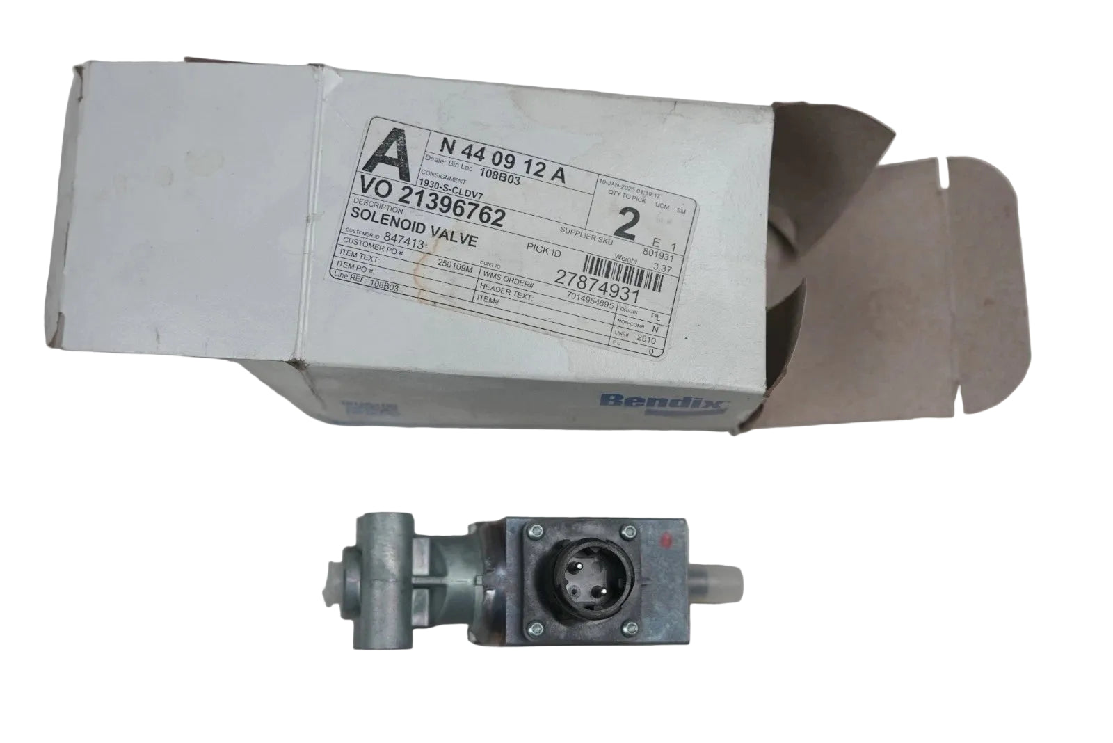 BX801931 Genuine Bendix Oem Solenoid