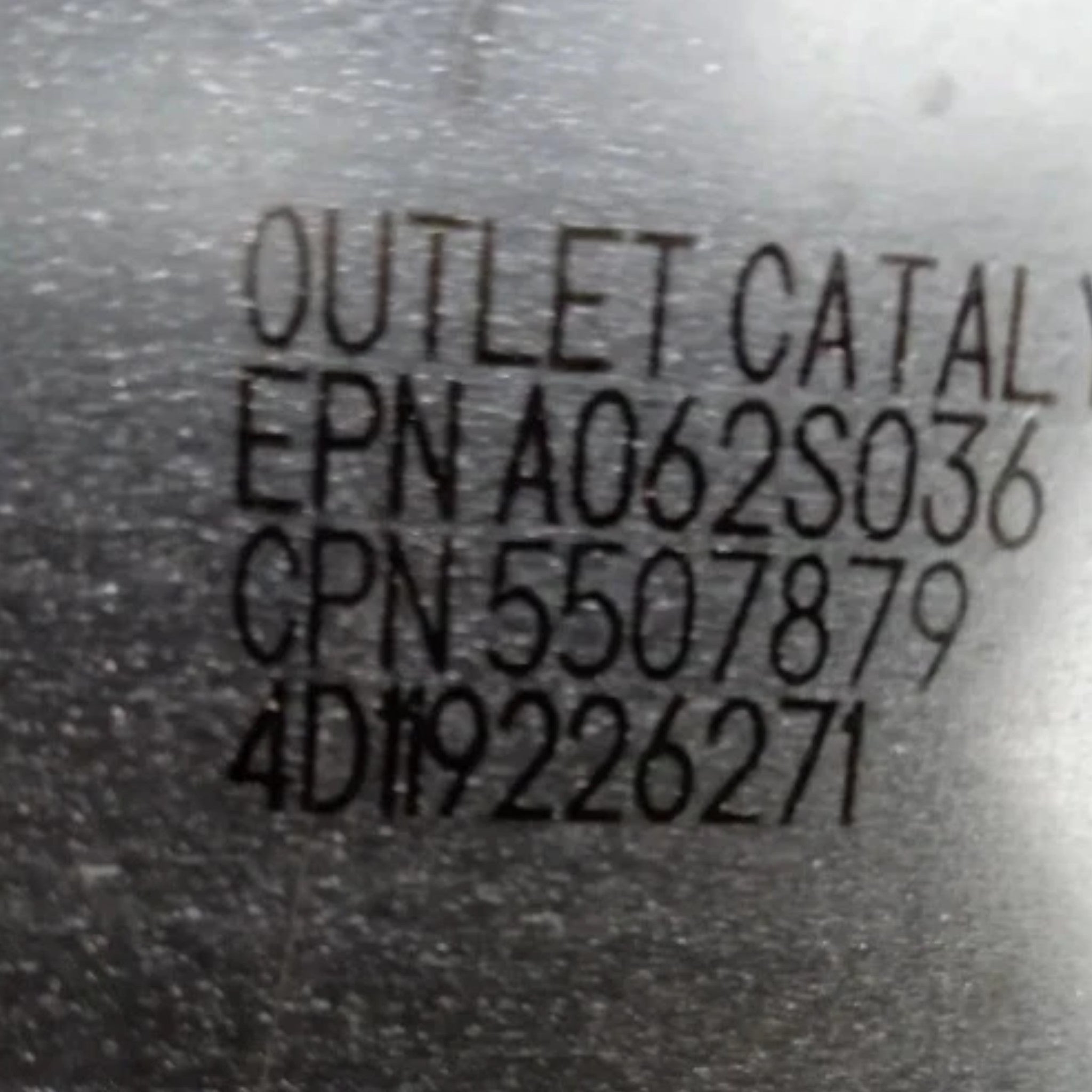 5507879 Genuine Cummins Outlet Catalyst Module